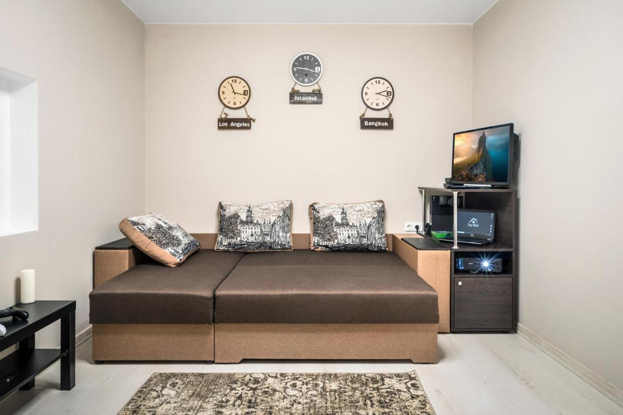 Joy Box Apartments Leopoli Esterno foto
